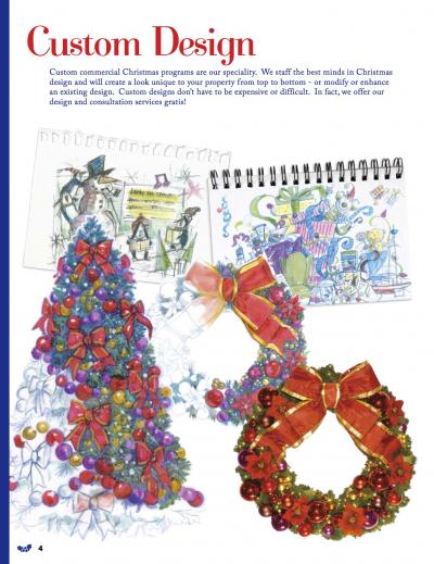 Custom Commercial Designed Christmas Decorations for the Chesterfield Mo and Saint Louis Missouri Commuites Provided by St. Louis MO Christmas Decor